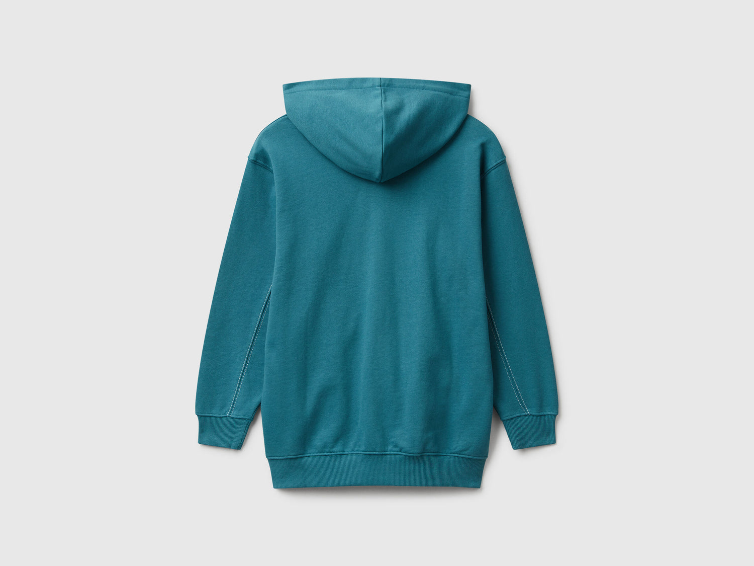 Benetton_Teal_Oversized Zip-Up Sweatshirt_3NBMC505H_3C5_02