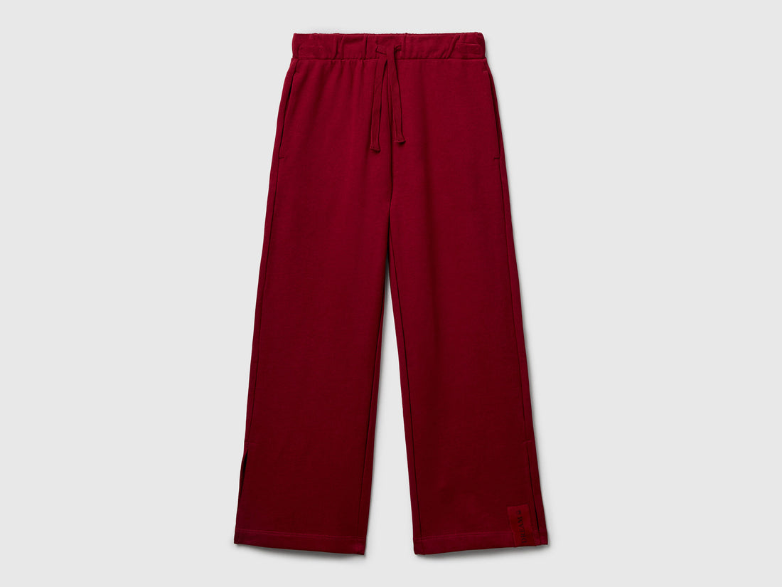 Benetton_Burgundy_Wide Legged Sweatpants_3NBMCF06K_236_01