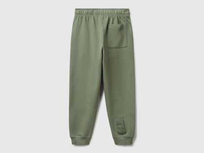 Benetton_Military Green_Pure Cotton Joggers_3NBMCF06N_075_02