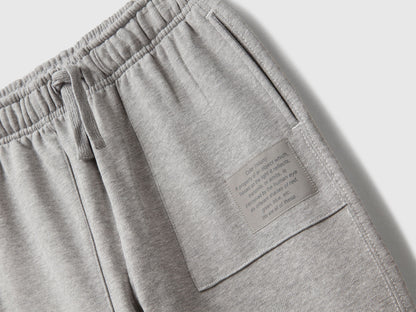 Benetton_Gray_Pure Cotton Joggers_3NBMCF06N_501_03
