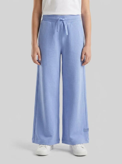 Benetton Lavender Girls Wide-Leg Sweatpants SKU: 3NBMCF06Y_13E Image 00