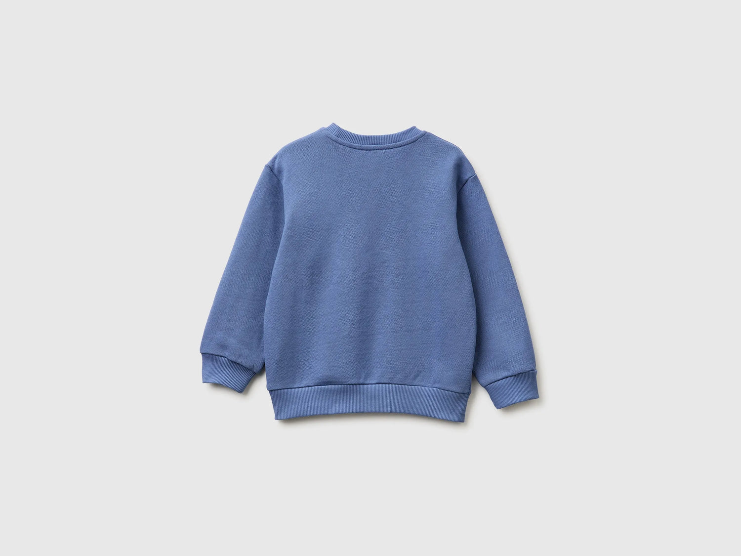 Benetton Air force blue Boys Oversized Sweatshirt with Print SKU: 3NBMG10M9_05N Image 02