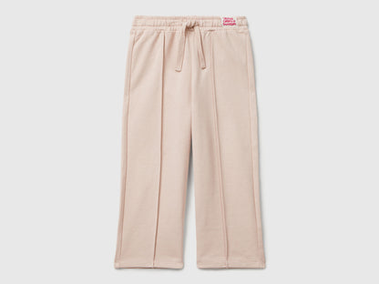 Benetton_Soft Pink_Loose Fit Sweatpants_3NBMGF04Y_12U_01