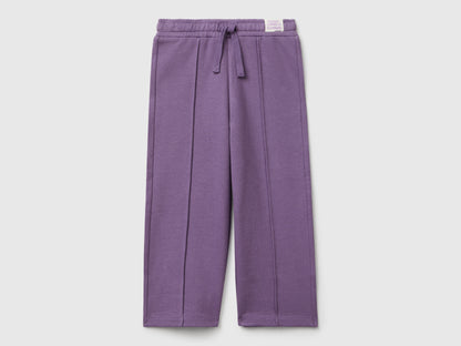 Benetton_Purple_Loose Fit Sweatpants_3NBMGF04Y_1V4_01