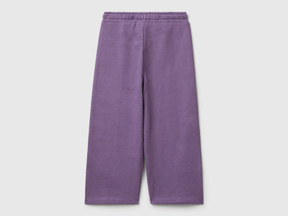 Benetton_Purple_Loose Fit Sweatpants_3NBMGF04Y_1V4_02