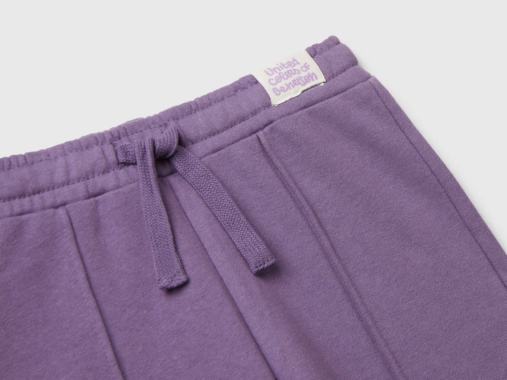 Benetton_Purple_Loose Fit Sweatpants_3NBMGF04Y_1V4_03