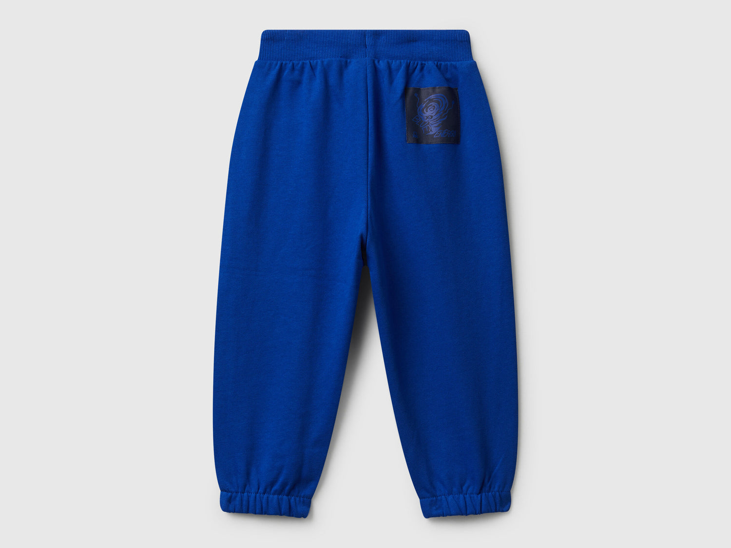 Benetton_Bright Blue_100% Cotton Joggers_3NBMGF053_19R_02