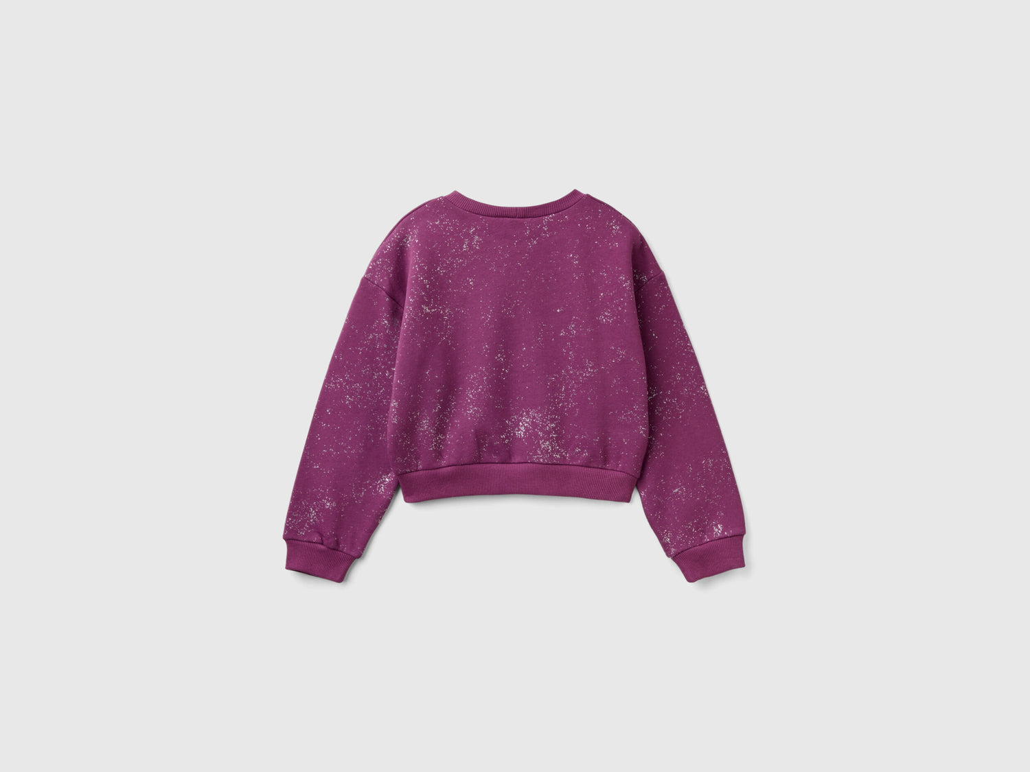 Oversized Sweatshirt with Glitter_3O2FC10M1_78Q_02