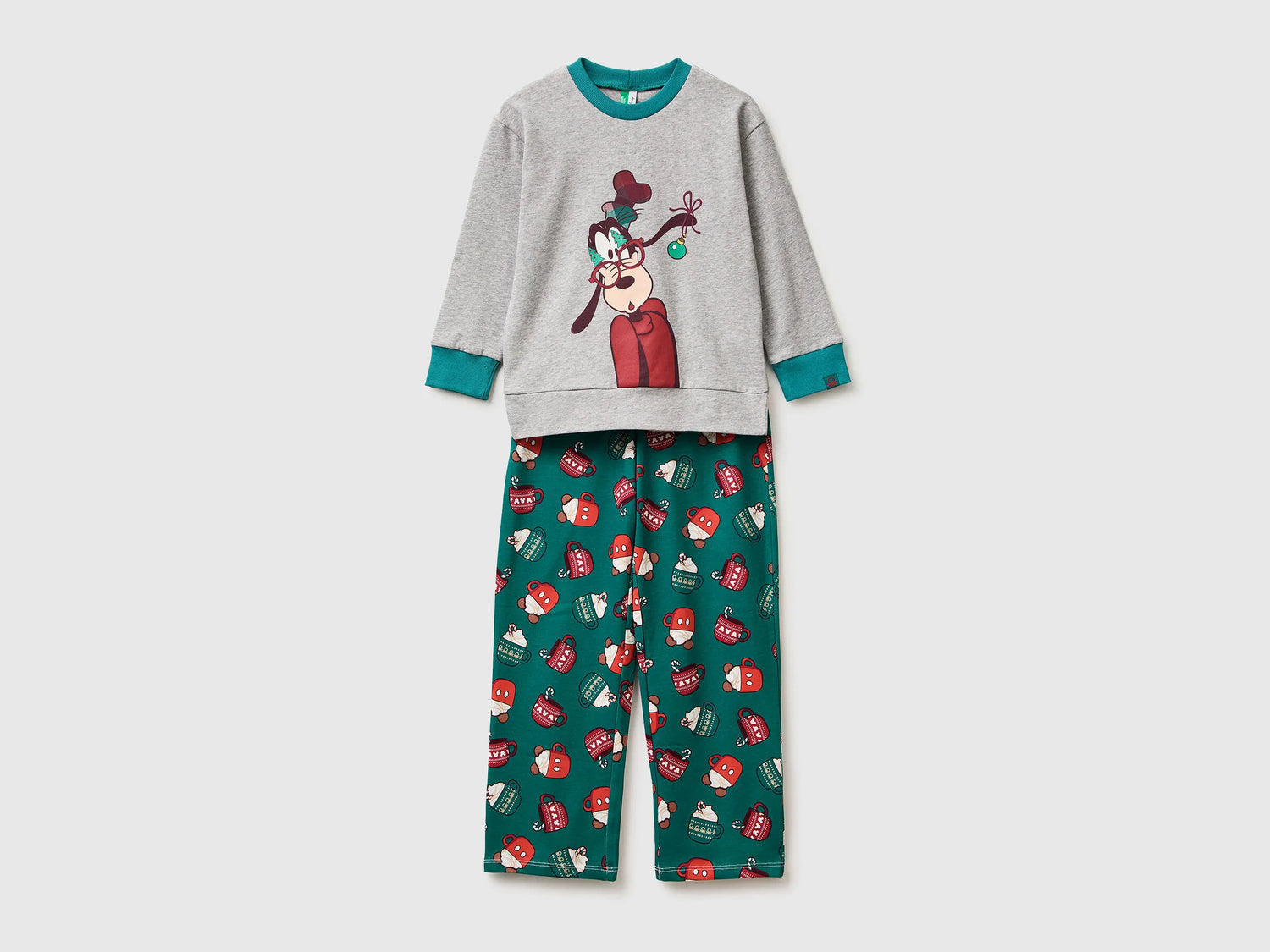 Benetton_Light Gray_Goofy ©Disney Christmas Pyjamas_3P050P09K_501_01