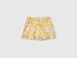 Benetton Multi-Color Girls Printed Shorts with Ruffles SKU: 3P0UG9029_73K Image 01