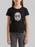 Benetton Black Girls Kuromi Hello Kitty T-Shirt SKU: 3P4ZC10SQ_100 Image 00