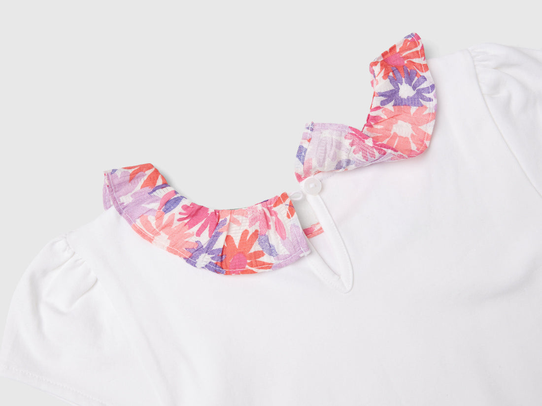 T Shirt With Floral Collar_3P4Zg10Ev_101_02