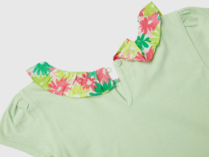 T Shirt With Floral Collar_3P4Zg10Ev_26L_02