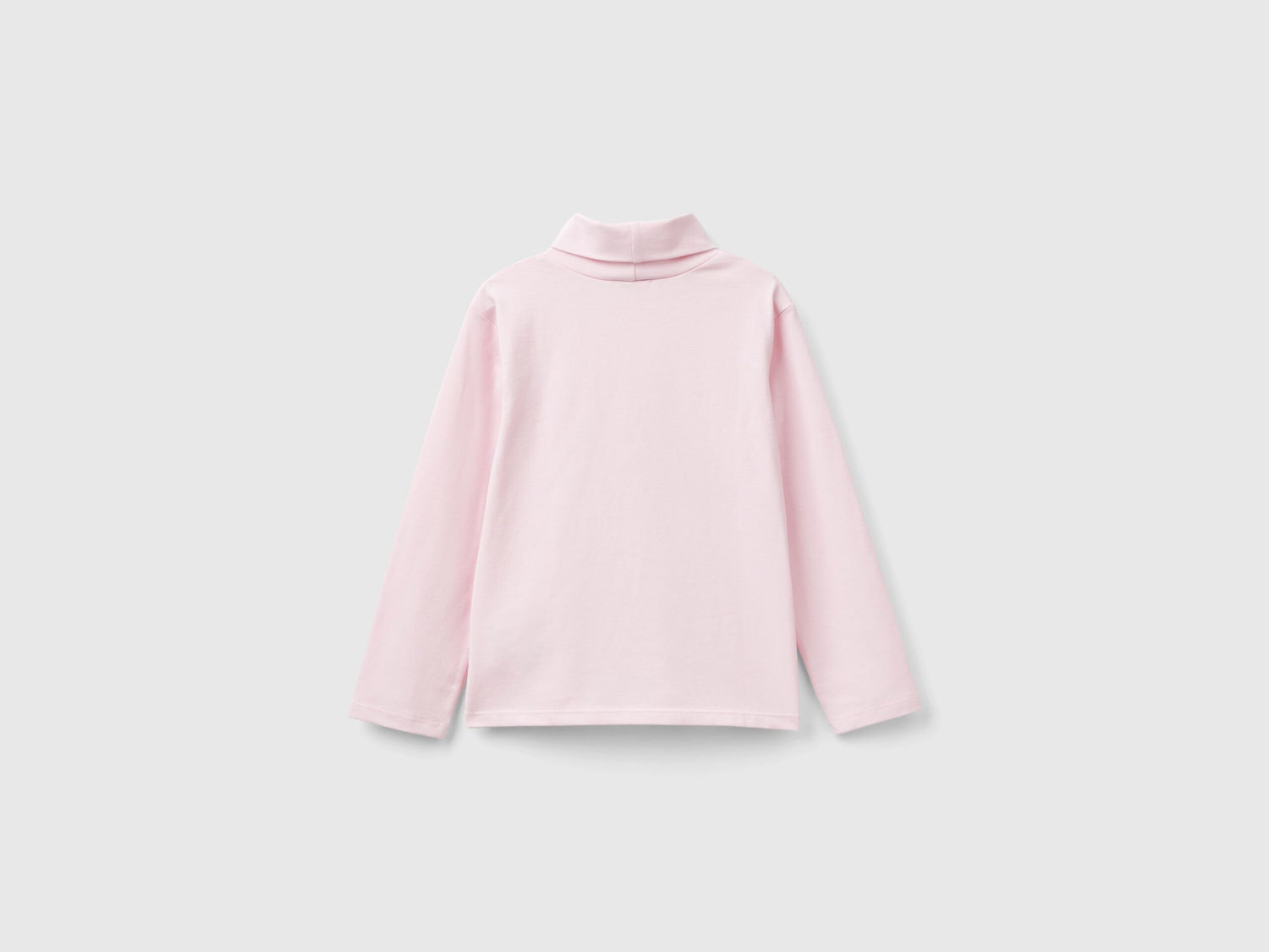 Turtleneck T-Shirt In Stretch Cotton_3P4ZG200D_0G0_02