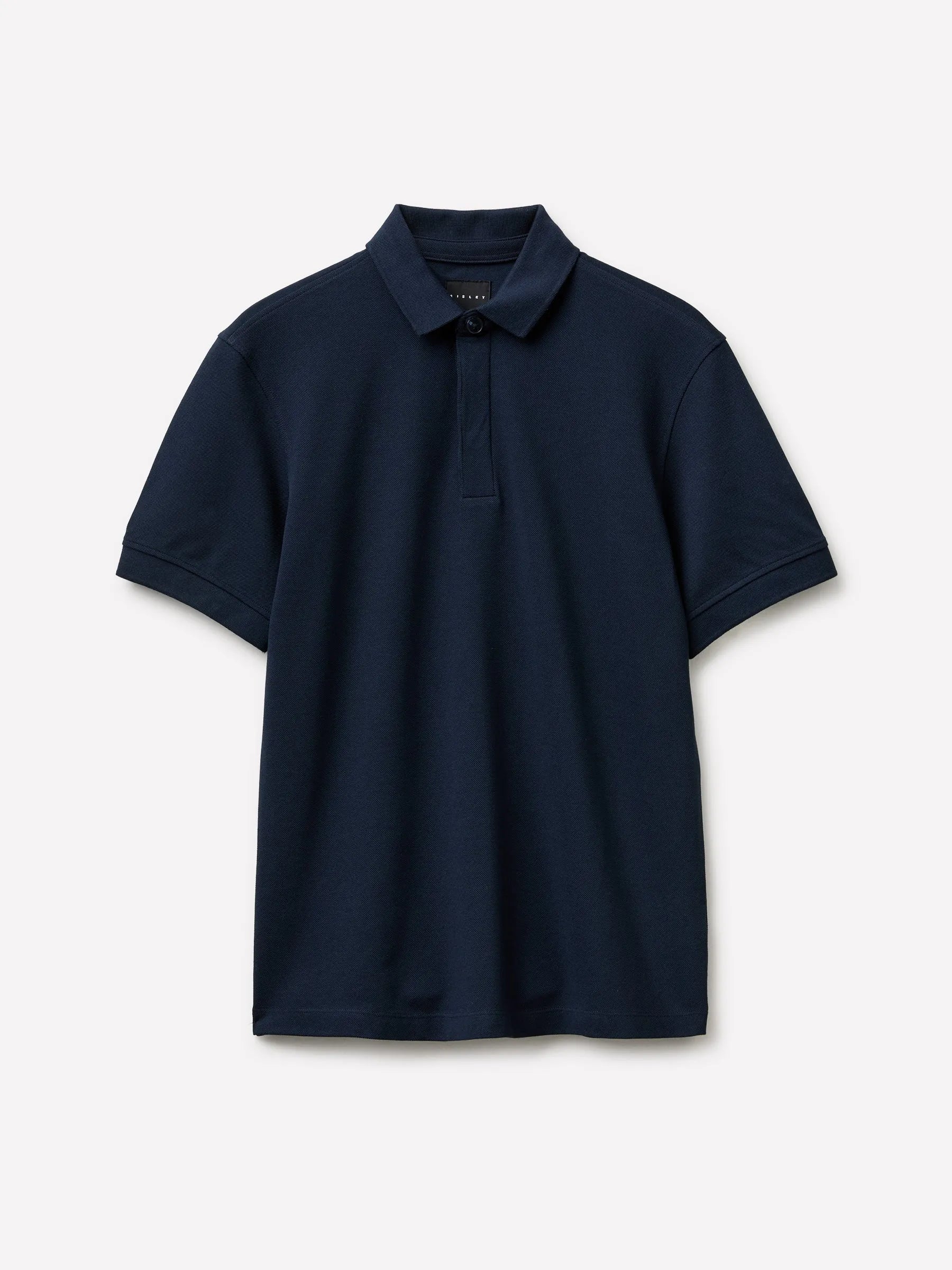 Sisley Dark blue Men Regular Fit Polo Shirt SKU: 3P6XS3011_06U Image 01