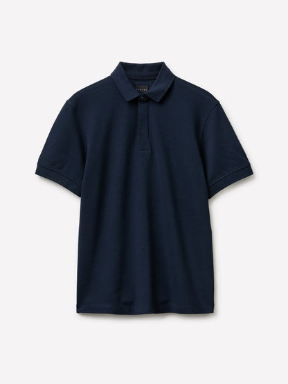 Sisley Dark blue Men Regular Fit Polo Shirt SKU: 3P6XS3011_06U Image 01