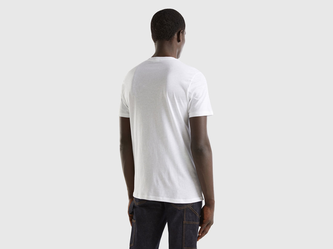 T Shirt In Lightweight Cotton_3P7Xu108X_101_02