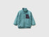 Benetton_Turquoise_Sweatshirt in Faux Fur_3PNYG5044_19W_01