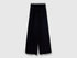 Benetton_Black_Wide Trousers in Stretch Modal_3QAFDF01D_100_01