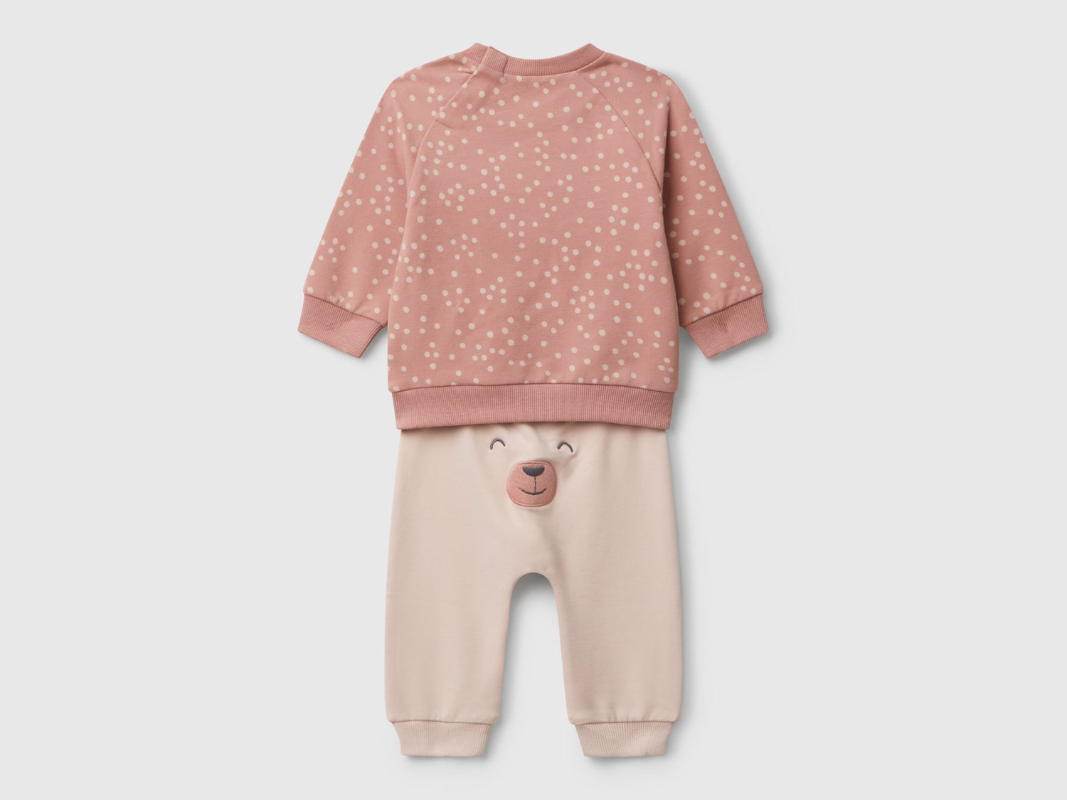 Benetton_Pink_Sweat Set with Print_3QGXAK01B_60V_02