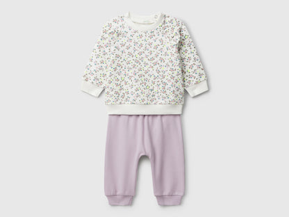 Benetton_Lilac_Sweat Set with Print_3QGXAK01B_62U_01