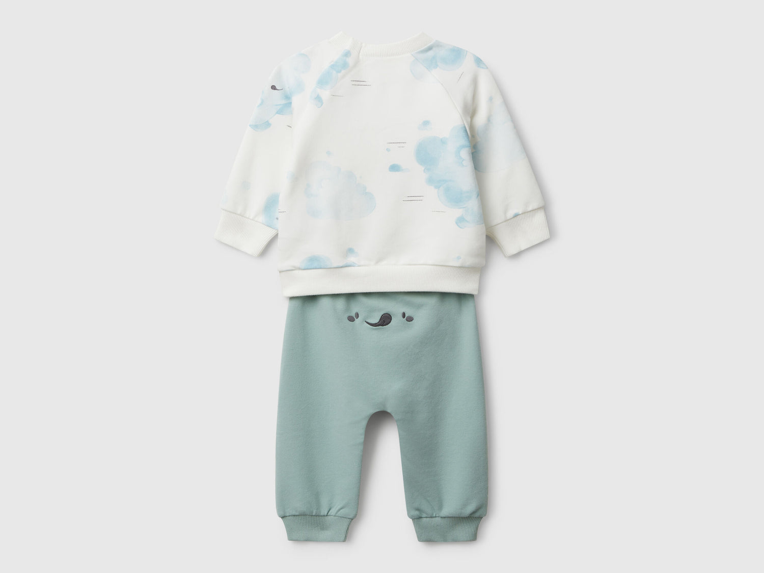 Benetton_Sky Blue_Sweat Set with Print_3QGXAK01B_64K_02
