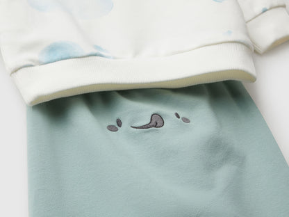 Benetton_Sky Blue_Sweat Set with Print_3QGXAK01B_64K_04