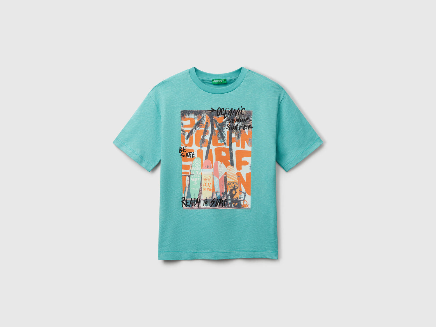Benetton_T-Shirt with Photo Print_3SLUC10P8_08N_01