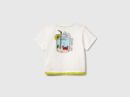 Benetton_Oversized T-Shirt in Lightweight Cotton_3SLUG10JF_074_02