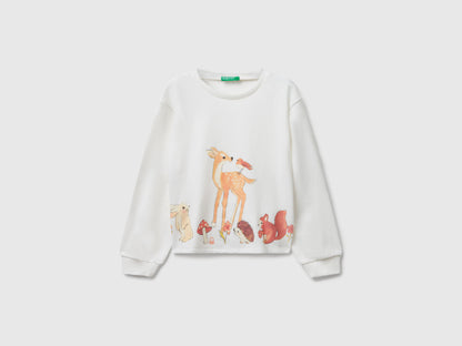 Benetton_Creamy White_Sweatshirt with Animal Print_3SNPG10KA_074_01