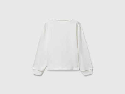 Benetton_Creamy White_Sweatshirt with Animal Print_3SNPG10KA_074_02