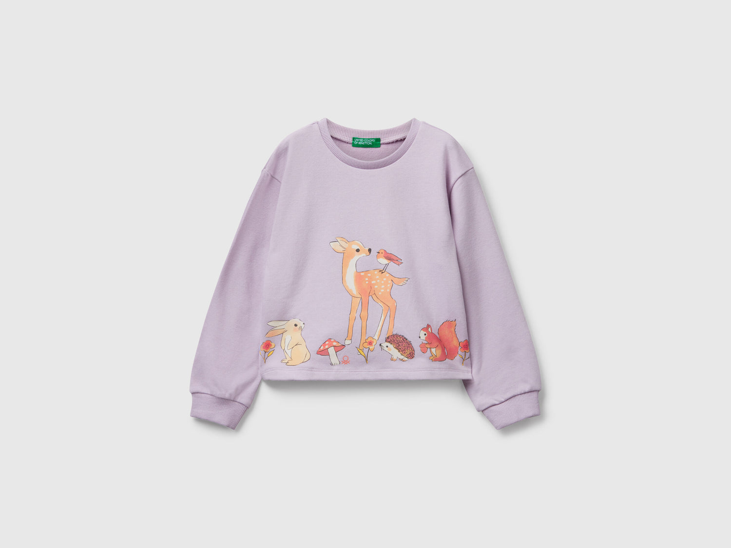 Benetton_Lavender_Sweatshirt with Animal Print_3SNPG10KA_0W1_01
