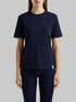 Benetton Dark Blue Women Regular Fit Crew Neck T-Shirt SKU: 3T5BD10CA_016 Image 00