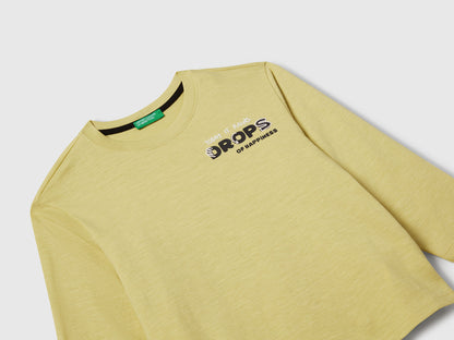 Benetton_Yellow_T-Shirt with Monster Print_3TAMG10KM_0Y6_03