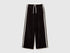 Benetton_Black_Wide Chenille Trousers_3UAPCF06T_100_01