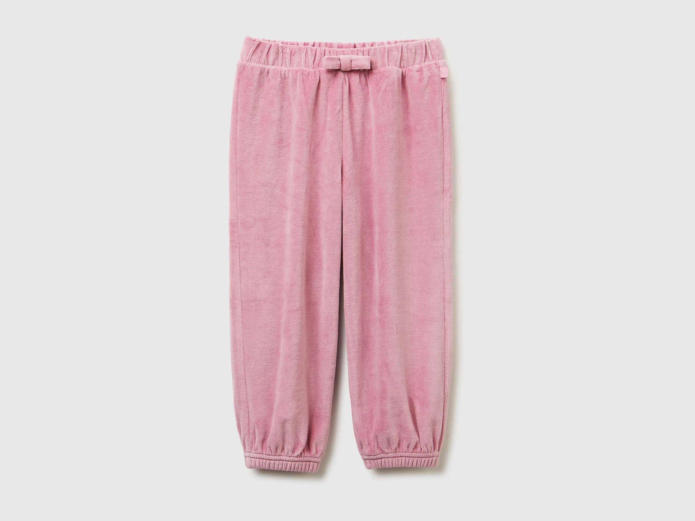 Benetton_Pink_Chenille Trousers_3UAPGF058_2G9_01