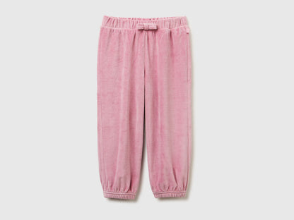 Benetton_Pink_Chenille Trousers_3UAPGF058_2G9_01