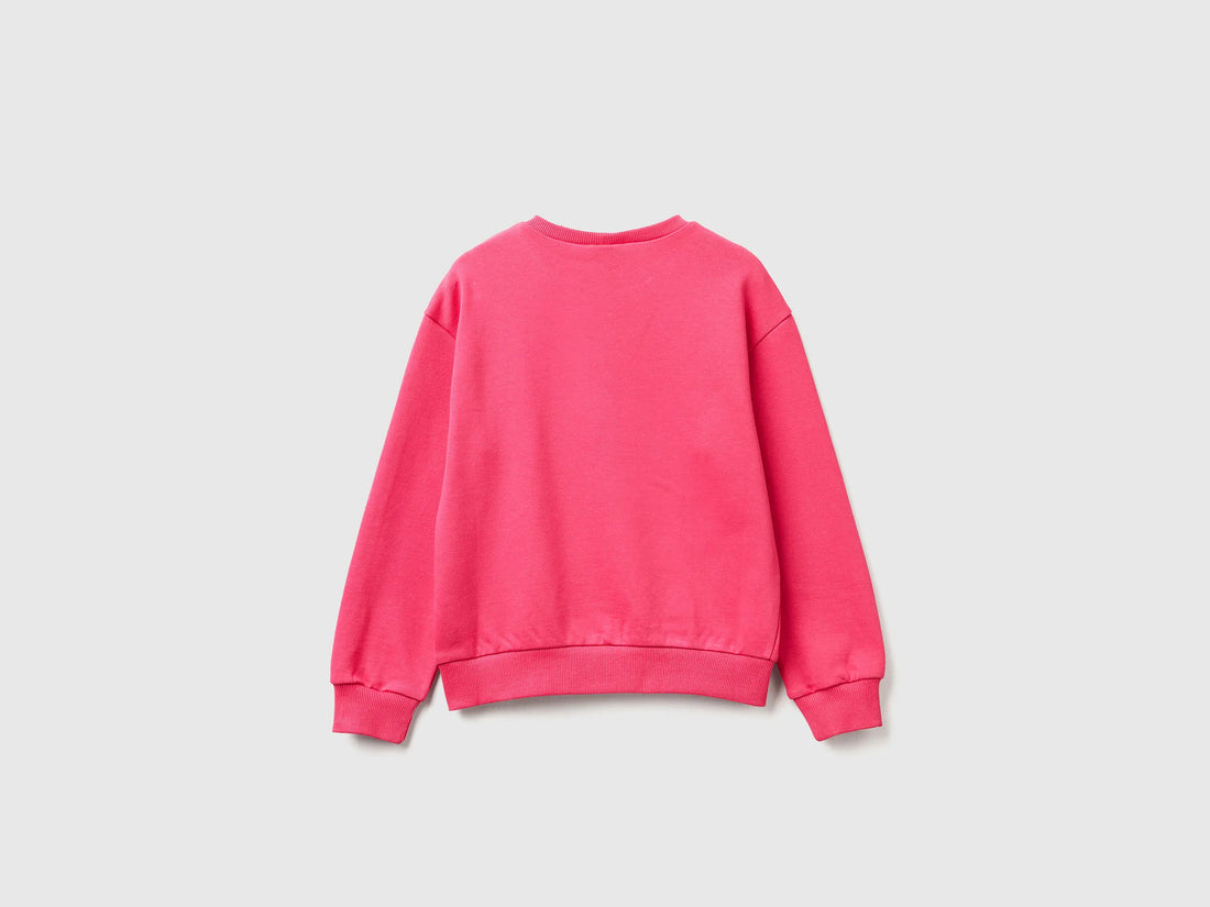 Benetton_Fuchsia_Lilo &amp; Stitch ©Disney Sweatshirt_3UNIC10Q6_1A2_02