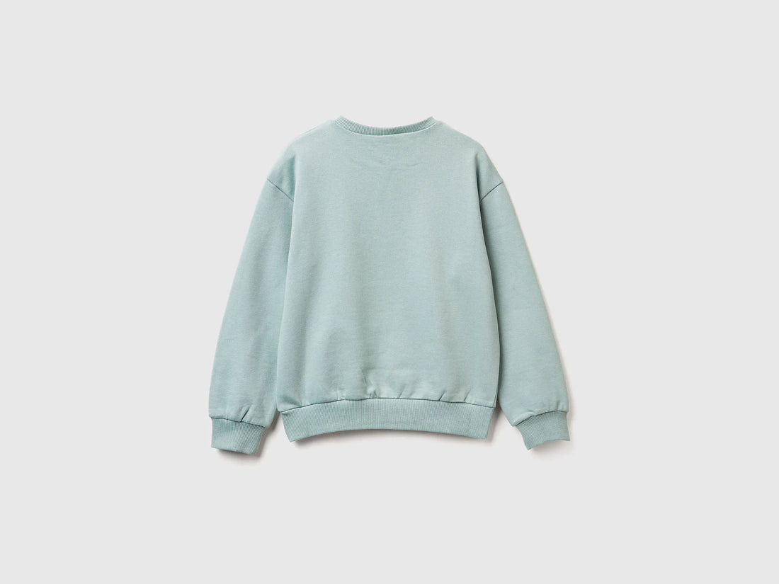 Benetton_Aqua_Lilo & Stitch ©Disney Sweatshirt_3UNIC10Q6_30V_2