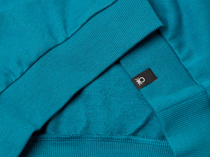 Benetton_Teal_Sweatshirt Featuring Garfield ©2025 By Paws, Inc._3UNIC204Y_3C5_03