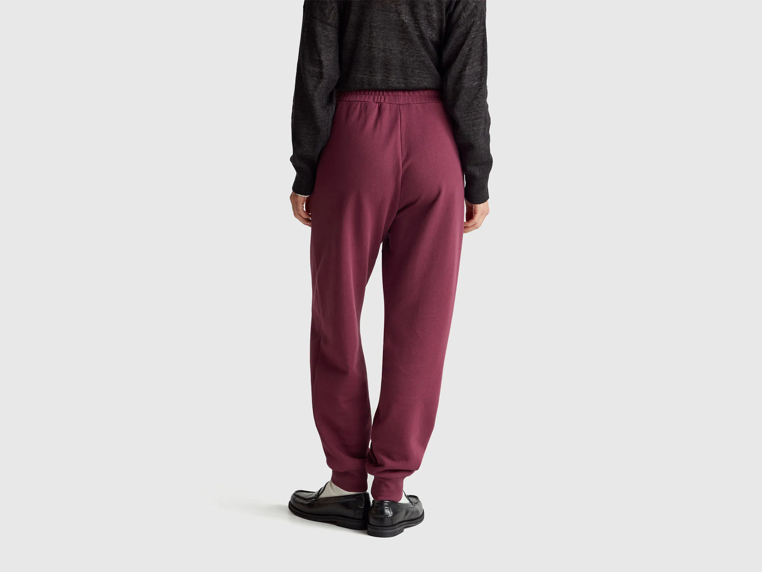 Benetton_Plum_Pure Cotton Joggers_3UNIDF01A_1D3_03