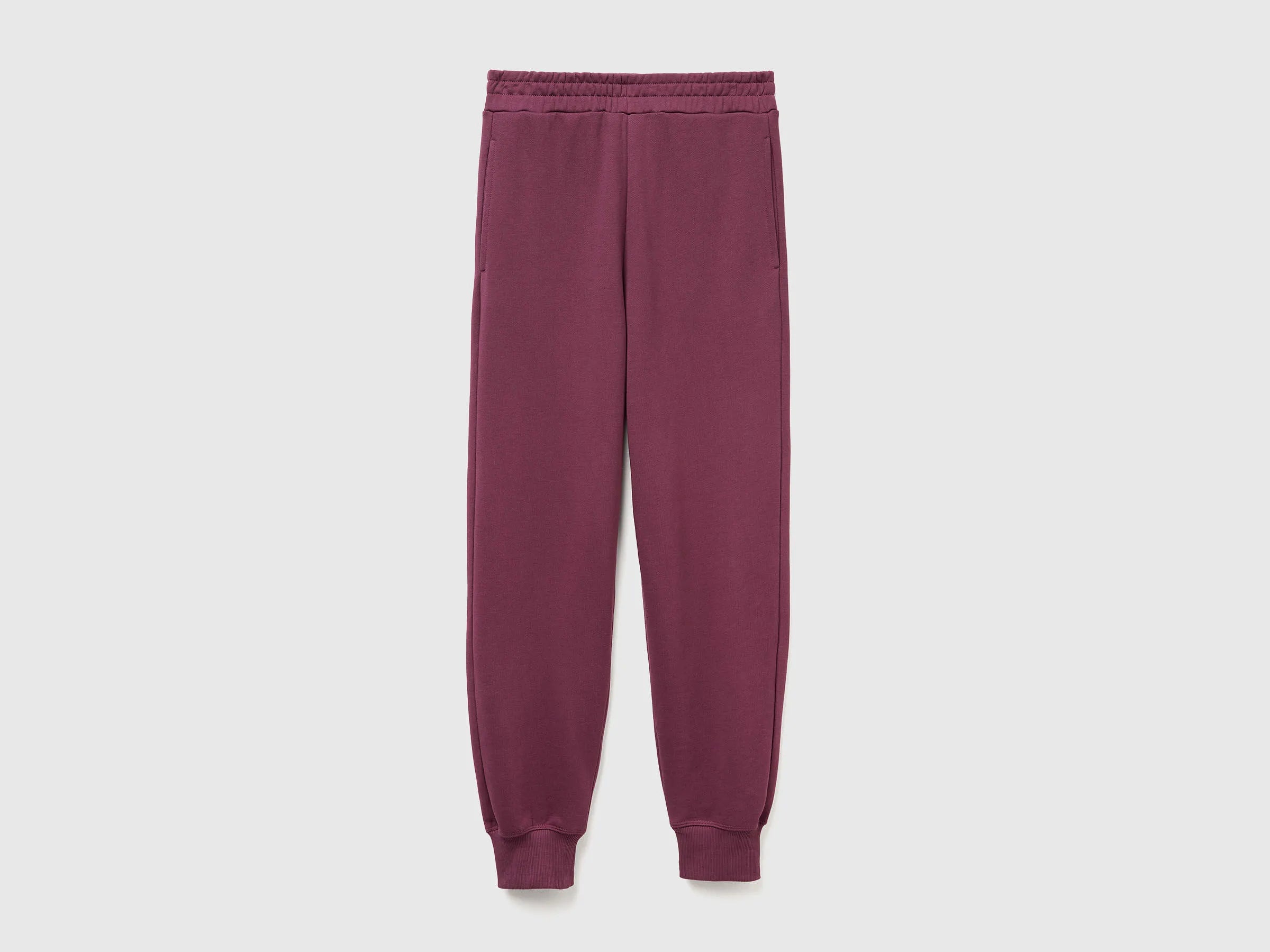Benetton_Plum_Pure Cotton Joggers_3UNIDF01A_1D3_05