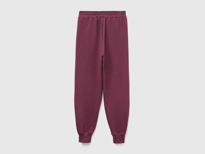 Benetton_Plum_Pure Cotton Joggers_3UNIDF01A_1D3_06