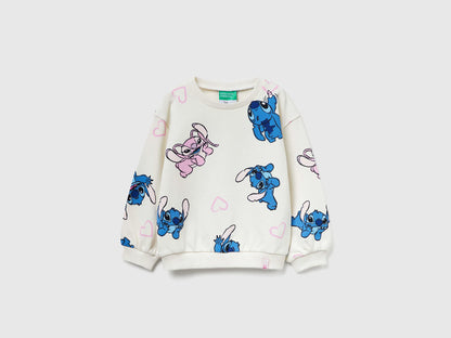 Benetton_Lilac_Lilo &amp; Stitch ©Disney Pattern Sweatshirt_3UNPG10KD_64Y_01