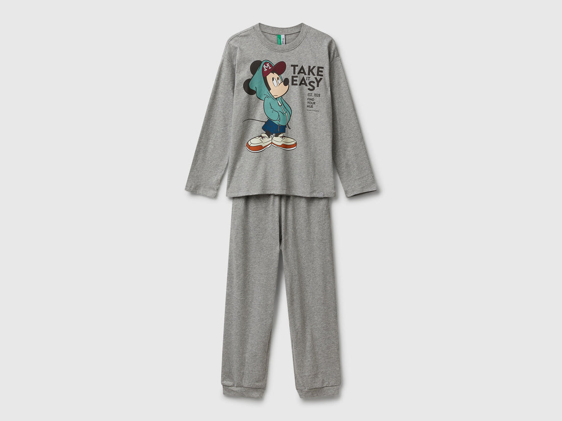 Benetton_Light Gray_©Disney Mickey Mouse Pyjamas_3VR50P08Z_501_01
