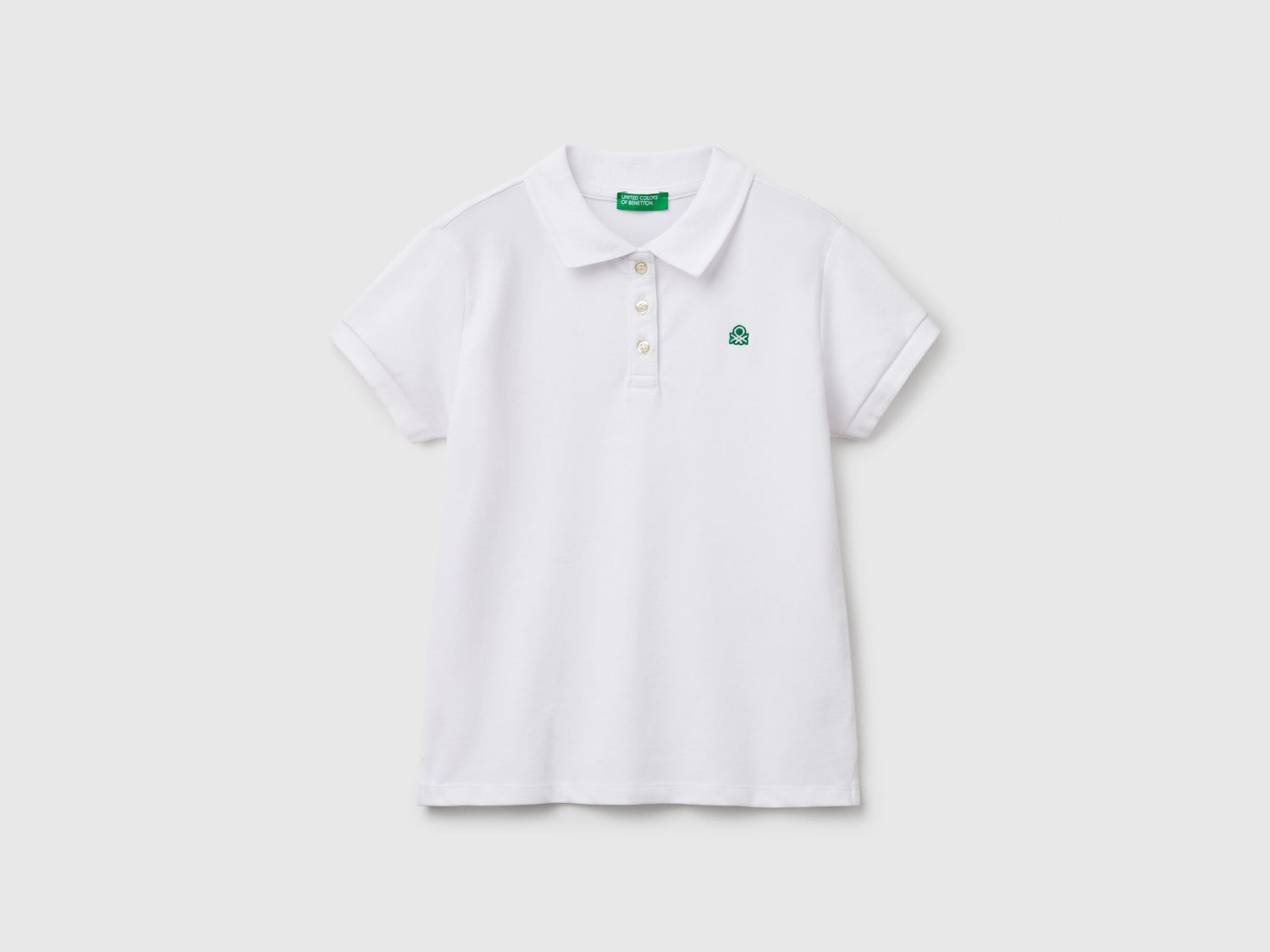 Beneton_Short Sleeve Polo in Cotton _3WG9C300O_101_01