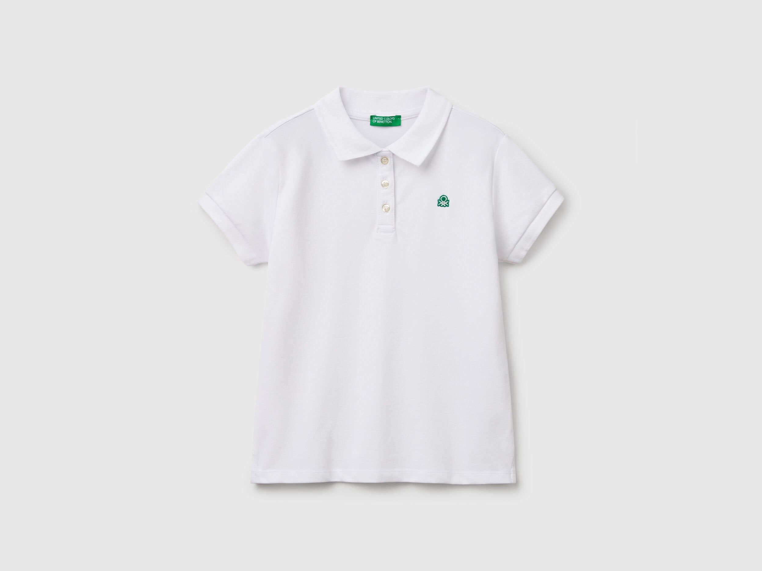 Beneton_Short Sleeve Polo in Cotton _3WG9C300O_101_01