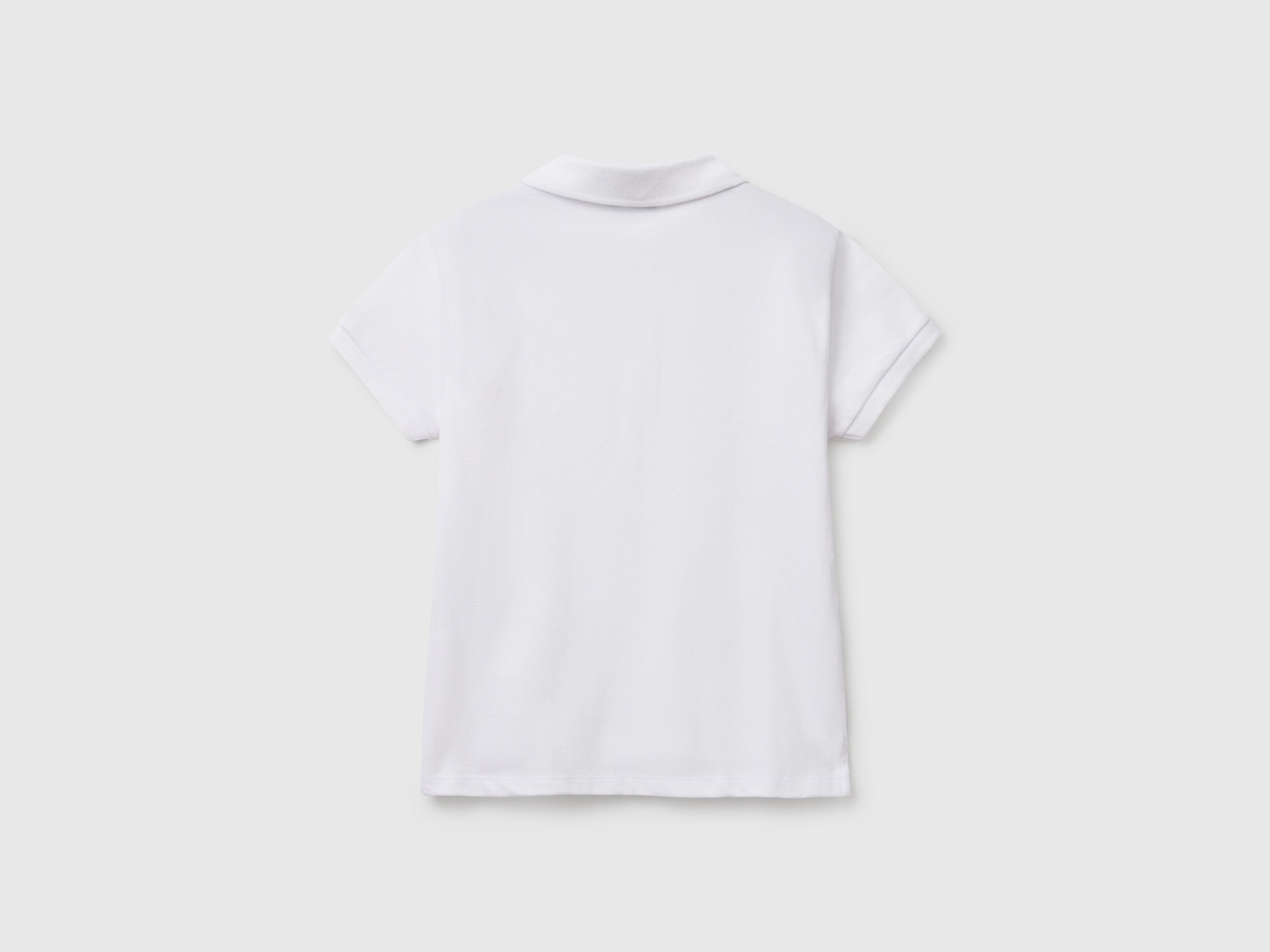 Beneton_Short Sleeve Polo in Cotton _3WG9C300O_101_02