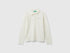 Benetton_Creamy White_Long Sleeve Polo in Cotton_3WG9C300X_074_01
