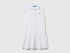 Benetton White Girls Polo-Style Dress SKU: 3WG9CV012_101 Image 01